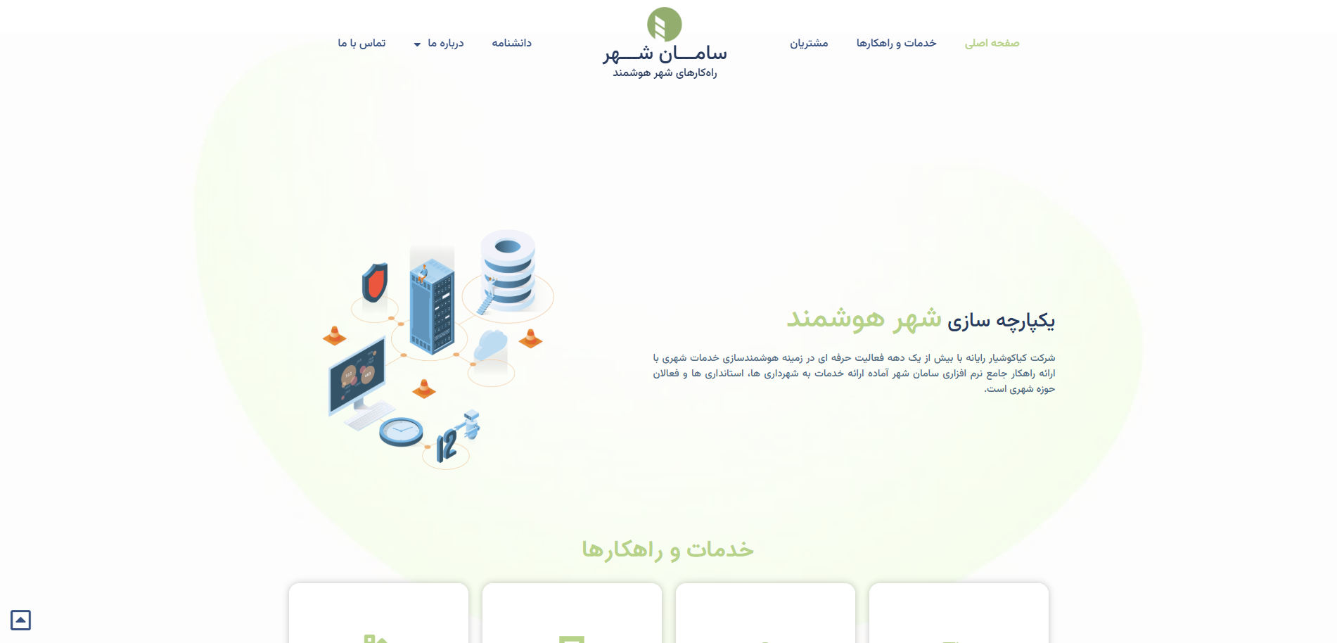 Saman-Shahr · Municipality Automation